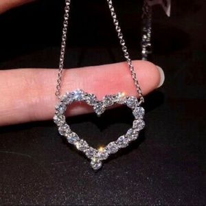 NEW Heart ❤️ Sterling Silver Necklace